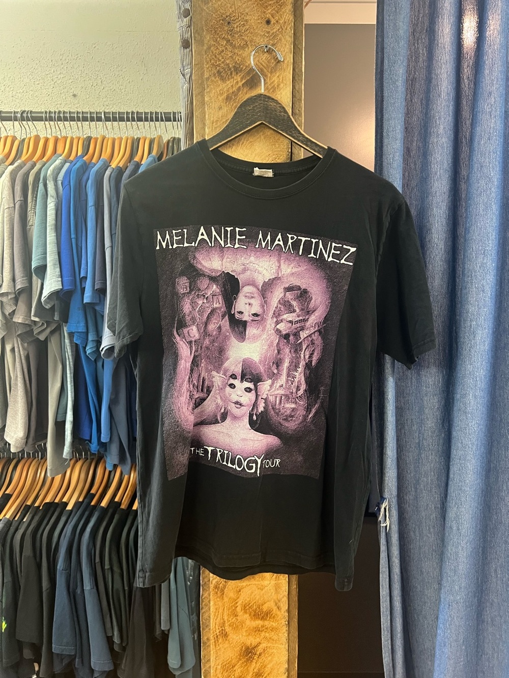Vintage Melanie Martinez Black Graphic Band Tee